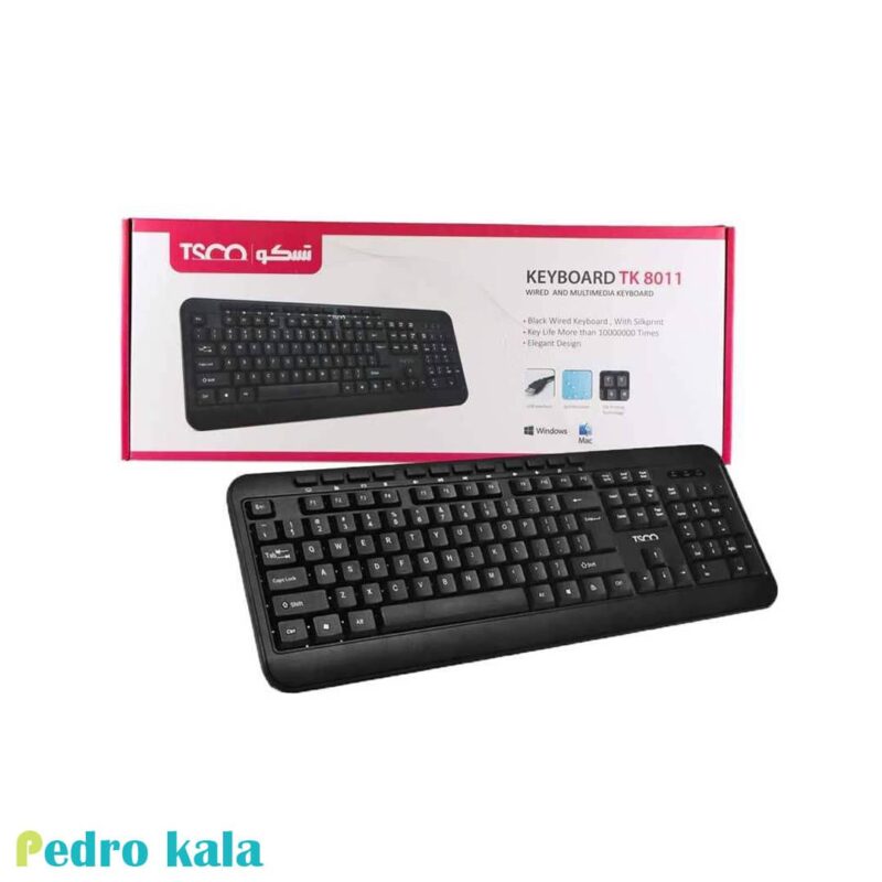 قیمت کیبورد تسکو TK8011